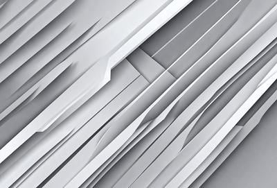 The primary subject of the image is a pattern of metal, which appears to be a silver or metallic material. The setting is a gray background, which contrasts with the metallic pattern. The visual style is a combination of digital art and illustration, creating a unique and intricate design. The colors and mood of the image are predominantly silver and gray, giving it a modern and sleek appearance.
