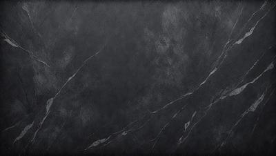 The primary subject of the image is a gray marble wall. The setting is a dark room, and the visual style is a close-up of the marble wall. The colors and mood of the image are predominantly dark and moody, with the gray marble providing a sense of sophistication and elegance.