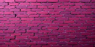 The primary subject of the image is a brick wall, which is the main object, scene, or focus of the image. The setting/background features a pink brick wall, which is the environment, backdrop, or surface visible in the image. The visual style of the image is a photo, as it is a real-life brick wall. The colors and mood of the image are predominantly pink, giving it a warm and inviting atmosphere.