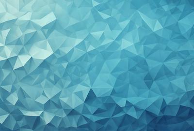 The primary subject of the image is a blue and white geometric pattern, which is the main focus of the image. The setting is a blue background, which complements the pattern. The visual style is a digital art or illustration, as the pattern is intricately designed and detailed. The colors and mood of the image are predominantly blue and white, creating a calm and serene atmosphere.