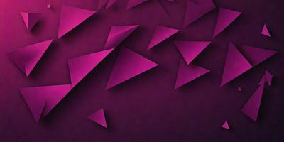 The primary subject of the image is a purple wall with a pattern of triangles. The setting is a room with a purple background, and the visual style is a digital art or illustration. The dominant colors are purple and pink, creating a warm and inviting atmosphere.