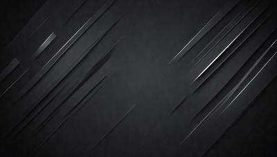 The primary subject of the image is a black background with a pattern of white lines. The setting is a dark room, and the visual style is a digital art or illustration. The dominant colors are black and white, creating a mood of simplicity and contrast.