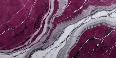 The primary subject of the image is a marbled stone surface with a purple and white color scheme. The setting is a close-up of the marbled stone, showcasing its intricate patterns and textures. The visual style is a realistic representation of the marbled stone, capturing its natural beauty. The colors and mood of the image are predominantly purple and white, creating a sense of elegance and sophistication.