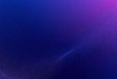 The primary subject of the image is a blue background with a pattern of white dots. The setting appears to be a dark room, and the visual style is a digital art or illustration. The dominant colors are blue and white, creating a calm and serene atmosphere.