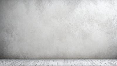 The primary subject of the image is a white wall with a large, empty space. The setting is a room with a white wall, and the visual style is a photo. The colors and mood of the image are predominantly white, giving it a clean and minimalist appearance.
