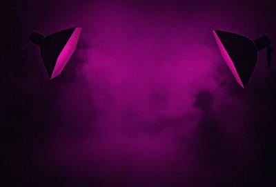 The primary subject of the image is a purple cloud. The setting is a dark, purple sky, which creates a moody atmosphere. The visual style is a digital art or illustration, as the cloud appears to be a digital creation. The dominant colors are purple and dark, giving the scene a dramatic and mysterious feel.