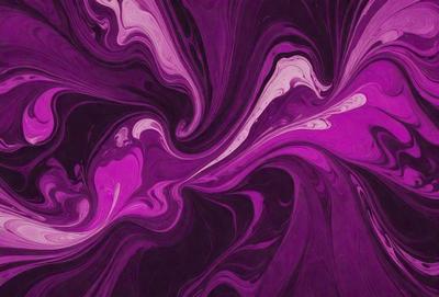 The primary subject of the image is a purple and blue swirling pattern, which appears to be a digital art or illustration. The setting is a purple background, and the visual style is a combination of digital art and illustration. The dominant colors in the image are purple and blue, creating a vibrant and visually appealing atmosphere.