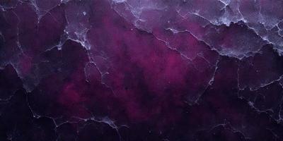 The primary subject of the image is a purple background with a texture that resembles a marbled surface. The setting is a dark room, and the visual style appears to be a digital art or illustration. The dominant colors are purple and black, creating a moody and dramatic atmosphere.