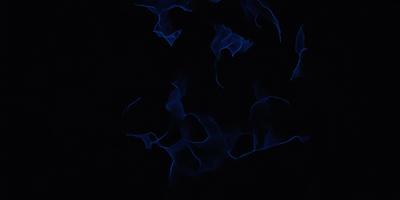 The primary subject of the image is a blue, swirling pattern that resembles a cloud or a blue blob. The setting is a dark background, which contrasts with the blue pattern. The visual style appears to be a digital art or illustration, as the blue blob seems to be a part of a larger design. The colors and mood of the image are predominantly blue, creating a calm and serene atmosphere.
