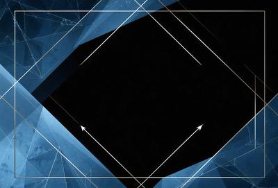 The primary subject of the image is a black square, which is the main object, scene, or focus of the image. The setting/background features a blue surface, which adds a contrasting color to the scene. The visual style of the image is digital art, as it appears to be a digital illustration or drawing. The colors and mood of the image are predominantly dark, with the black square and blue surface creating a moody atmosphere.