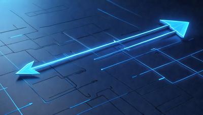 The primary subject of the image is a blue and white patterned surface. The setting is a blue background, and the visual style appears to be a combination of digital art and illustration. The colors and mood of the image are predominantly blue and white, creating a calm and serene atmosphere.