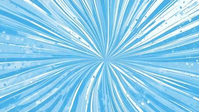 The primary subject of the image is a blue and white swirl pattern. The setting is a blue background, and the visual style appears to be a digital art or illustration. The dominant colors are blue and white, creating a calming and soothing atmosphere.