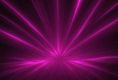 The primary subject of the image is a purple light, which appears to be a neon light or a purple laser beam. The light is shining brightly and is the main focus of the image. The setting is a dark background, which contrasts with the bright purple light. The visual style of the image is a close-up of the purple light, emphasizing its vibrant color and unique appearance. The colors and mood of the image are predominantly purple, creating a sense of depth and