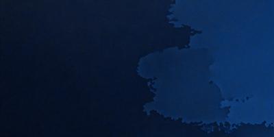 The primary subject of the image is a blue sky with a few clouds. The setting is a dark blue background, which creates a contrasting effect with the clouds. The visual style is a combination of a photo and digital art, as the clouds are depicted in a stylized manner. The colors and mood of the image are predominantly dark and moody, with the blue sky and clouds creating a sense of depth and atmosphere.
