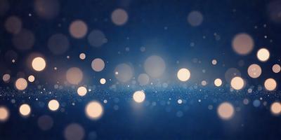 The primary subject of the image is a blue background with a pattern of white lights. The setting appears to be a dark room, and the visual style is a digital art or illustration. The dominant colors are blue and white, creating a calm and serene atmosphere.