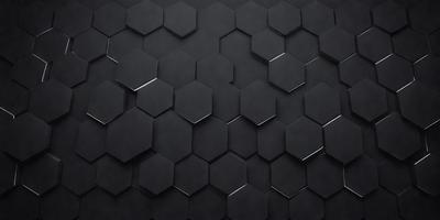 The primary subject of the image is a black and white patterned surface, which appears to be a wall or a piece of artwork. The setting is a dark room, and the visual style is a close-up of the patterned surface. The colors and mood of the image are predominantly black and white, creating a sense of depth and contrast.