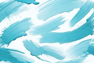 The primary subject of the image is a painting, which features a blue and white color scheme. The painting is displayed on a white background, giving it a clean and minimalist appearance. The visual style of the painting suggests that it is a digital art piece, as it appears to be a digital rendering of a painting. The dominant colors in the painting are blue and white, creating a calm and serene atmosphere.