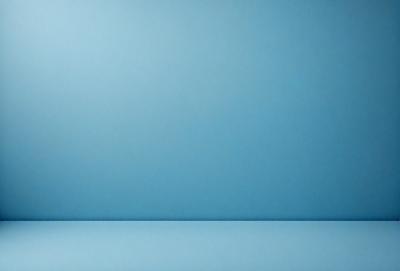 The primary subject of the image is a blue wall. The setting is a room with a blue wall, and the visual style is a photo. The dominant colors are blue, and the overall atmosphere is calm and serene.
