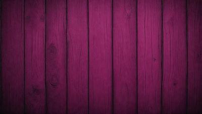 The primary subject of the image is a wooden wall with a purple color. The setting is a room with a wooden surface, and the visual style is a close-up of the wooden wall. The dominant colors are purple and brown, creating a warm and cozy atmosphere.