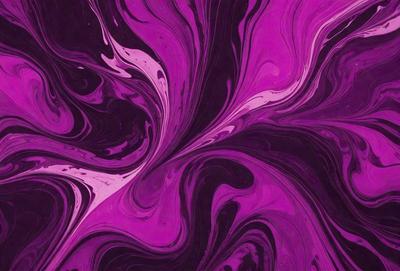 The primary subject of the image is a purple swirl pattern, which appears to be a digital art or illustration. The setting is a purple background, and the visual style is a combination of digital art and illustration. The colors and mood of the image are predominantly purple, creating a visually striking and artistic composition.
