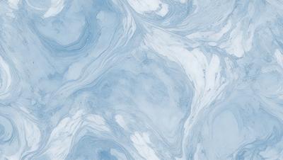 The primary subject of the image is a blue and white marbled tile. The setting is a bathroom, as the tiles are placed on the walls and floor. The visual style is a close-up of the tiles, showcasing their intricate design. The colors and mood of the image are predominantly blue and white, creating a clean and elegant atmosphere.