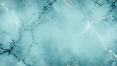 The primary subject of the image is a blue marble wall with a white and blue pattern. The setting is a room with a blue and white marble wall, which serves as the background. The visual style is a painting, and the dominant colors are blue and white. The overall atmosphere is calm and serene.