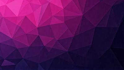 The primary subject of the image is a purple geometric pattern, which is the main focus of the image. The setting is a dark purple background, creating a contrasting and dramatic effect. The visual style is a combination of digital art and illustration, as the pattern is created using a computer-generated design. The colors and mood of the image are predominantly purple, giving it a bold and striking appearance.