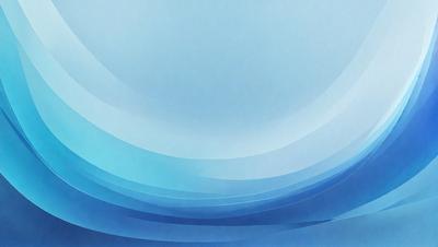 The primary subject of the image is a blue and white ocean scene. The setting is a vast expanse of water, with a blue sky visible in the background. The visual style of the image is a combination of a photo and a digital art, illustration, or drawing. The dominant colors in the scene are blue and white, creating a serene and calming atmosphere.