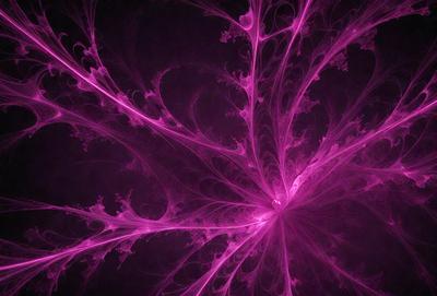 The primary subject of the image is a purple, pink, and white swirling pattern. The setting is a dark background, which contrasts with the vibrant colors of the swirling pattern. The visual style appears to be a combination of digital art and illustration, creating a unique and eye-catching design. The dominant colors in the image are purple, pink, and white, giving the overall atmosphere a sense of creativity and artistic expression.