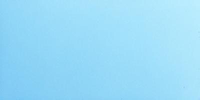 The primary subject of the image is a large, empty blue canvas. The setting is a clear, cloudless sky, which serves as the background. The visual style is a simple, clean, and minimalist representation of the sky. The colors and mood are predominantly blue, creating a calm and serene atmosphere.