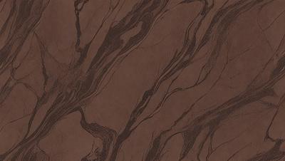 The primary subject of the image is a brown, textured surface with a pattern of swirls and curves. The setting is a close-up of the surface, showcasing the intricate design. The visual style is a combination of a photo and a digital art, as the swirls and curves are both natural and artificial. The colors and mood of the image are warm and earthy, with the brown tones creating a sense of depth and richness.