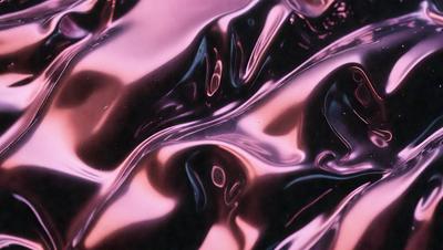 The primary subject of the image is a close-up of a pink liquid, possibly a sauce or a drink, with a swirling pattern. The setting is a dark background, which contrasts with the pink liquid. The visual style appears to be a close-up of a pattern, possibly a digital art or illustration. The colors and mood of the image are predominantly pink, creating a warm and inviting atmosphere.