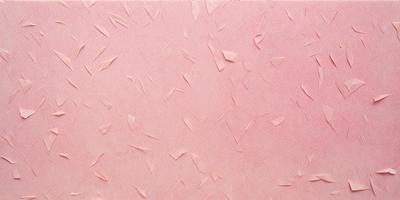 The primary subject of the image is a pink wall with a pattern of peeling paint. The setting is a room with a pink background. The visual style is a close-up of the pink wall, showcasing the peeling paint pattern. The colors and mood of the image are predominantly pink, giving it a warm and inviting atmosphere.
