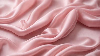 The primary subject of the image is a piece of pink fabric, which is the main object, scene, or focus of the image. The setting or background of the image is a pink surface, which adds to the overall atmosphere of the image. The visual style of the image is a close-up of the pink fabric, showcasing its texture and details. The colors and mood of the image are predominantly pink, creating a warm and inviting atmosphere.