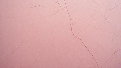 The primary subject of the image is a pink wall with a peeling paint texture. The setting is a room with a pink background. The visual style is a close-up of the pink wall, showcasing the peeling paint. The colors and mood of the image are predominantly pink, giving it a warm and inviting atmosphere.