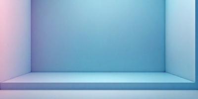The primary subject of the image is a blue wall. The setting is a room with a blue wall, and the visual style is a photo. The dominant colors are blue, and the overall atmosphere is calm and serene.