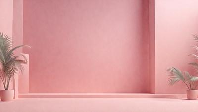 The primary subject of the image is a pink wall. The setting is a room with a pink wall, and the visual style is a photo. The dominant colors are pink, and the overall atmosphere is warm and inviting.