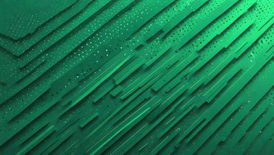 The primary subject of the image is a green and white patterned wallpaper. The setting is a green wall, and the visual style is a close-up of the pattern. The dominant colors are green and white, creating a calm and soothing atmosphere.