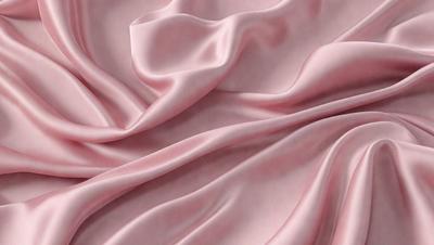 The primary subject of the image is a pink fabric, which is the main object, scene, or focus of the image. The setting or background is a pink sheet, and the visual style is a close-up of the fabric. The colors and mood of the image are predominantly pink, creating a warm and inviting atmosphere.
