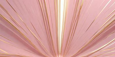 The primary subject of the image is a pink background with a gold line running through it. The setting appears to be a close-up of the background, showcasing the gold line and the pink color. The visual style of the image is a combination of digital art and illustration, creating a unique and eye-catching design. The dominant colors in the image are pink and gold, giving it a warm and inviting atmosphere.