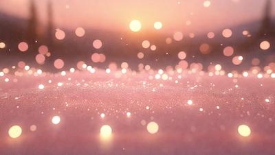 The primary subject of the image is a pink background with a pattern of pink and white dots. The setting is a pink surface, and the visual style appears to be a photo. The colors and mood of the image are predominantly pink and white, creating a warm and inviting atmosphere.