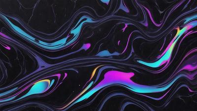 The primary subject of the image is a blue and purple swirling pattern, which appears to be a digital art or illustration. The setting is a black background, which contrasts with the vibrant colors of the swirling pattern. The visual style suggests that the image is a creative and artistic representation of a swirling design. The dominant colors of the image are blue and purple, creating a sense of depth and movement in the pattern.