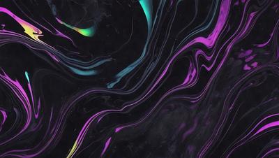 The primary subject of the image is a purple and blue swirling pattern, which appears to be a digital art or illustration. The setting is a black background, which contrasts with the vibrant colors of the swirling pattern. The visual style suggests that the image is a creative and artistic representation of a swirling motion. The dominant colors of the image are purple and blue, creating a sense of depth and movement.