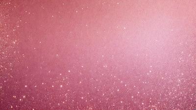 The primary subject of the image is a pink background with a pattern of sparkling stars. The setting is a pink wall, and the visual style is a combination of a photo and digital art. The dominant colors are pink and white, creating a warm and inviting atmosphere.