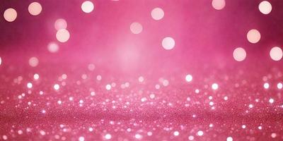 The primary subject of the image is a pink background with a pattern of white dots. The setting is a pink surface, and the visual style is a close-up of the pink background with the white dots. The colors and mood of the image are predominantly pink and white, creating a soft and elegant atmosphere.