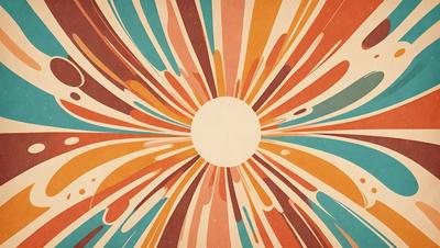 The primary subject of the image is a colorful sunflower, which is the main focus of the image. The setting is a vibrant and colorful background, which adds to the overall atmosphere of the image. The visual style is a combination of digital art and illustration, creating a unique and eye-catching design. The colors and mood of the image are bright, cheerful, and lively, with the sunflower being the central point of interest.
