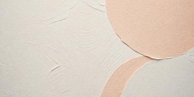 The primary subject of the image is a piece of paper with a pattern on it. The paper is white and has a texture that resembles a piece of fabric. The setting is a table, and the visual style appears to be a combination of a photo and a drawing. The colors in the image are predominantly white, and the overall atmosphere is clean and minimalistic.
