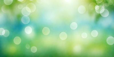 The primary subject of the image is a green background with a pattern of green and white dots. The setting is a bright and colorful environment, likely a sunny day. The visual style is a combination of a photo and digital art, creating a unique and vibrant atmosphere. The colors and mood of the image are predominantly green and white, giving it a fresh and lively feel.