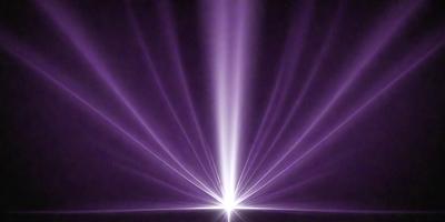 The primary subject of the image is a purple light, which appears to be a light source or a purple beam of light. The setting is a dark background, which contrasts with the purple light. The visual style of the image is a combination of a photo and a digital art, as it captures the purple light in a unique and artistic manner. The colors and mood of the image are predominantly purple, creating a sense of mystery and intrigue.