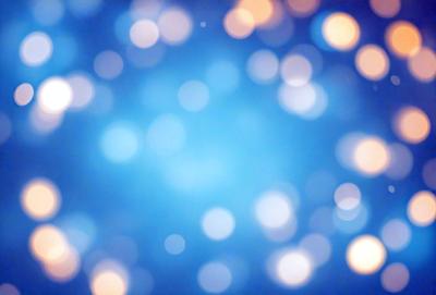The primary subject of the image is a blue background with a pattern of white lights. The setting appears to be a nighttime scene, possibly a cityscape or a space with a starry sky. The visual style of the image is a combination of a photo and digital art, creating a unique and captivating atmosphere. The dominant colors are blue and white, with the white lights adding a sense of depth and contrast to the overall mood of the image.